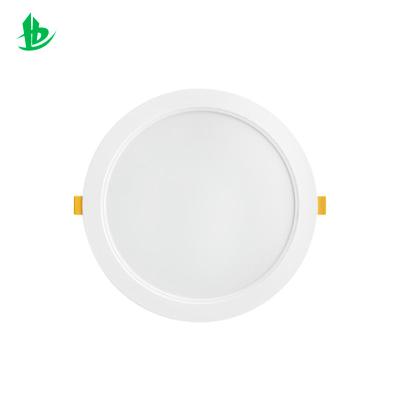 China Hot sale OEM cheap price ODM SMD 24v DC 18W SLIM BED BACK led slim ceiling recessed round LED panel light for sale