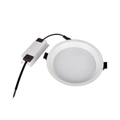 China Residential Aluminum Recessed Light Adjustable LED Downlights SDM Led CCT Downlight For Indoor for sale