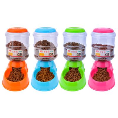 China Automatic Pet Feeder 3.5L Dog Cat Water Fountain Cat Bowl Dog Basin Automatic Pet Feeder for sale