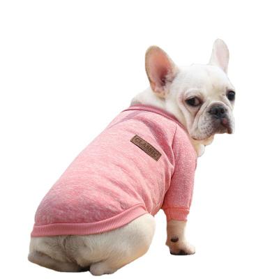 China Dog Fleece Dog Hoodie Clothes Pet Cat Cloth Clothes Dog Sweater Single Viable Empty Custom for sale