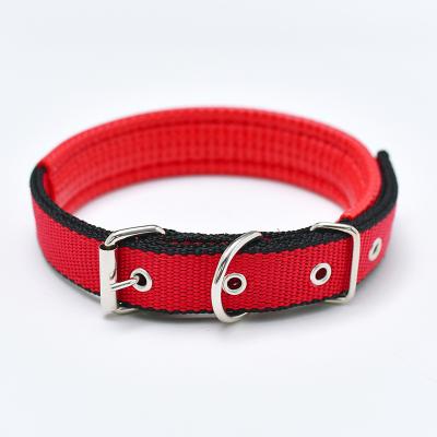 China Pet Accessories Suppliers Manufacturer Prices Reflective Popular Nylon Adjustable Dog Collar Manufacturer for sale