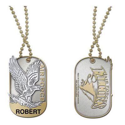 China Wholesale Custom Custom Engraved Metal Collar Stainless Steel Sublimation Blank Army Military Dog Tag for sale