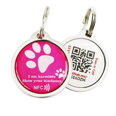 China Safety Waterproof Wholesale OEM Name Collar Sublimation ID Pet Accessories Personalized Custom Dog Tag for sale