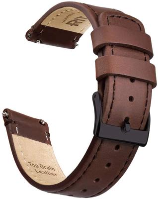 China 2022 New Arrival QS10024 Crazy Horse Speedy Watch Strap Leather Apple Watch Band Strap Size 20 22 24 for sale