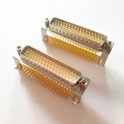 China Male Power DB Pin Weld Type , D-Sub Computer Electrical Connector 50 Pin Way Connector for sale