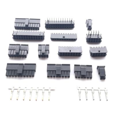 China Power Molex 3.0 Micro Fit Connector Molex Wire Panel PCB Connector for sale