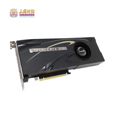 China Workstation NVIDI A rtx2080 8g pcie3.0 workstation/server super deep learning computing graphics card for sale