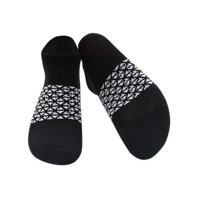 China Sale Mens Quality Fashion Shorts Solid Black Antibacterial Colorful 100 Cotton Work Soft Sneaker Running Socks For Custom Brands for sale