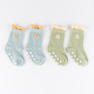 China Antibacterial Wholesale Designer Children Kids Little Girl Cute Lace Slouch Socks For Sale for sale