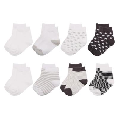 China New Style Simple Thin Funny Pattern Baby Blue Breathable Slip Resistant Dress Socks Gift Set for sale