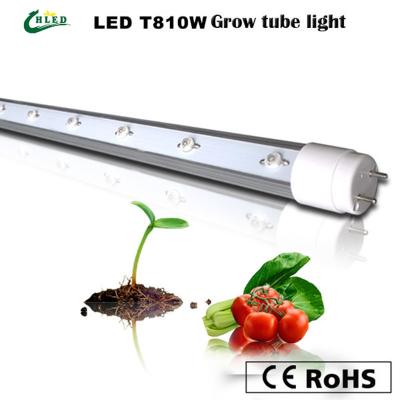 China 10W Led Grow Tube ,0.6m length , T8 led grow light for hydroponics culture plant R660:b460 for sale