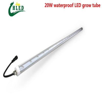 China 20W Led Grow Tube ,1.2m length ,  led waterproof grow light for hydroponics culture plant full spectrum 400-840nm for sale