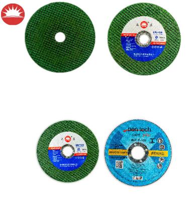 China Alunimium Oxide 125mm Cutting Disc For Metal Stainless Steel Cutting Net Double Disc Abrasive Cutting Disc for sale