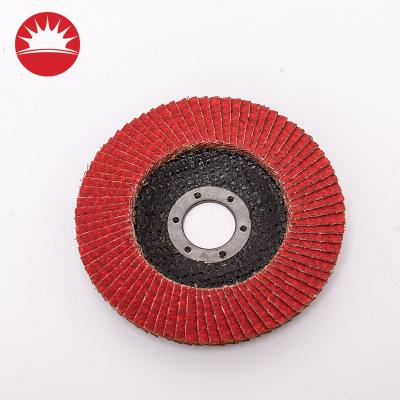 China 6 Inch Ceramic Pen Pen Sandpaper Ceramic Fin Disc Fin Disc Abrasive Polishing Sanding Disc for sale