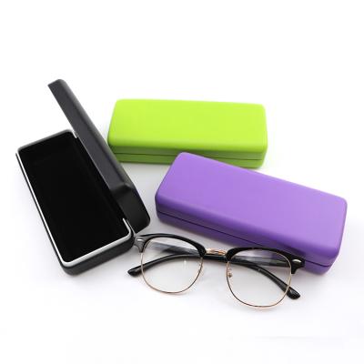 China Eco-friendly hot sale sunglasses case eyewear glass PU leather glasses case colorful glass case with logo for sale