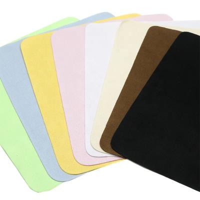 China Optical Glass Thick Cleaning Cloth Microfiber Glass Cloth Suede Smooth Sunglasses Wiping Cloth for sale