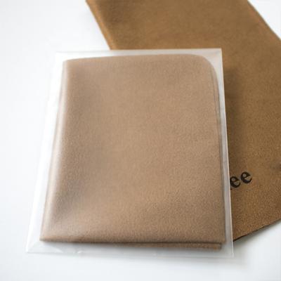 China Custom Microfiber Glass Cloth Logo Brown Microfiber Sunglasses Cloth Eye Glass Men Cleaning Cloth for sale