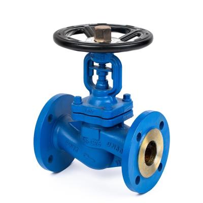 China DIN General Standard Flanged PN40 High Pressure Bellow Sealed Globe Valve for sale