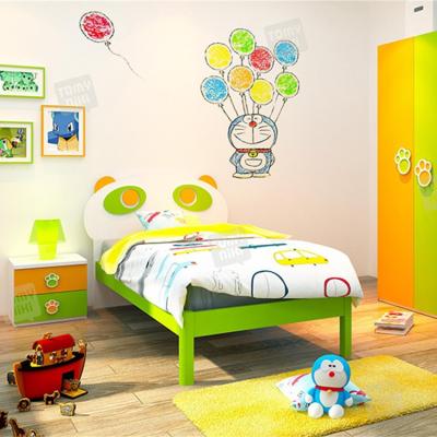 China Simple bed.kids bed .kids furniture. Storage Patterned Kids Bed Toddler Bedroom Furniture Set Wooden Storage Single Bed for sale