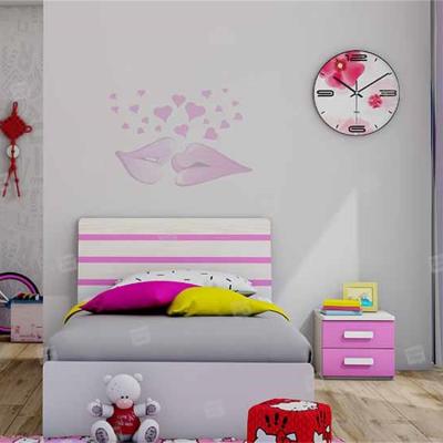 China Simple bed.kids bed .kids furniture. Simple design storage home bedroom children furniture bed board storage box high kids single bed for sale