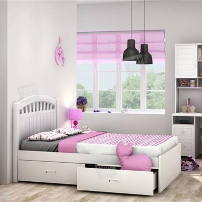 China Simple bed.kids bed .kids furniture. Simple And Comfortable Overall Storage Home Bedroom Pneumatic Skeleton Children's Single Bed for sale