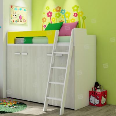 China Simple furniture from bed.kids bed.kids. Storage. Upper Small Apartment Bed And Lower Cabinet Wardrobe Bed Multifunctional Combination for sale