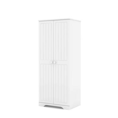 China (Other)Adjustable Fashional Designed Children's Two Door 3D White Storage Wardrobe To Apply For School And Bedroom for sale