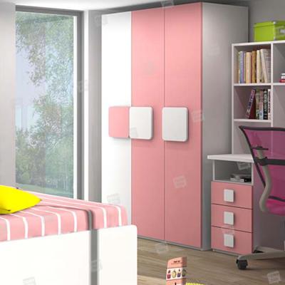 China Combination Small Children's Wardrobe (Other) Three-Door Adjustable Simple Modern Economic Wardrobe Storage for sale