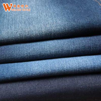 China Stretch China manufacturer hot sale navy blue stocklot stretch new denim fabric for sale