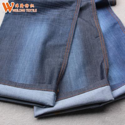 China Lightweight Stretch Denim Fabric 80%cotton 20%polyester Twill Denim Fabric for sale