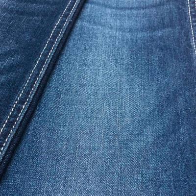 China Hot Selling Stretch Denim Fabric Light Blue Cotton Rayon Blended Denim Fabric For USA Market for sale