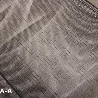 China Knitted Dobby Jacquard Double Layer Knitted Like Black Surphur Jeans Cloth Material for sale