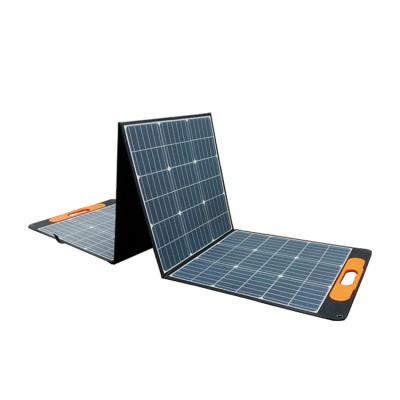 China Fireproof Waterproof flexible Folder solar panel product 60w 100w 120W 200w 18V portable solar generators kit for camping batter 156.75mmx156.75mm for sale