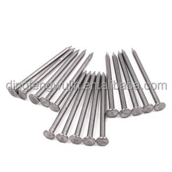 China Good Super Flat Chinese Steel Ring Shank Flat Head Common Nails For Wood Products for sale