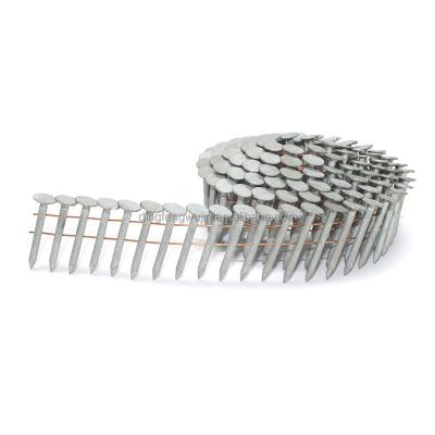 China 2.1x33mm Flat Specific Hot Dipped Galvanized Ring Coil Nails Smooth Screw for sale