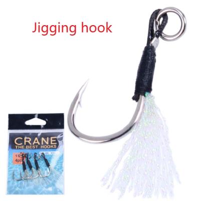 China Fishing Outdoor Activity New Products High Carbon Steel 10# 20# Single Hook Bait Hook For Sea Fishing for sale