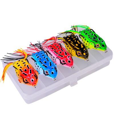 China Japan and Korean wholesale artificial bait soft lure soft bait plastic Lurebrass plastic fishing sinker frog bait for sale