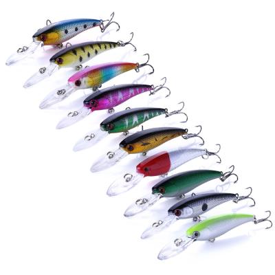 China New Product of Fishing Tackle Hard Lures Minnow Bait Plastic Fishing Lures for sale