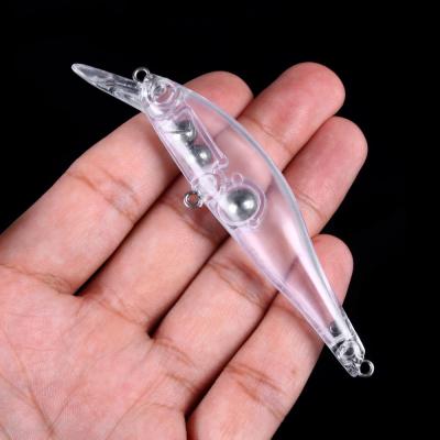 China China ABS Hard Plastic Factory Directly Empty Minnow Hard Bait Cheap Minnow Fishing Lure for sale