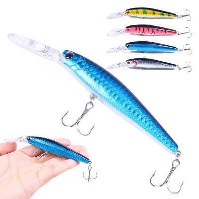 China ABS Factory Supply Stick Plastic Groundbait Lure Hard Plastic Fishing Lures Wholesale Crank Bait Fishing Lures for sale