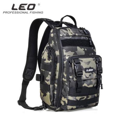 China 28160 nylon fish LION night multifunctional dark camouflage outdoor fishing/double shoulder Luya backpack one gearGoby for sale