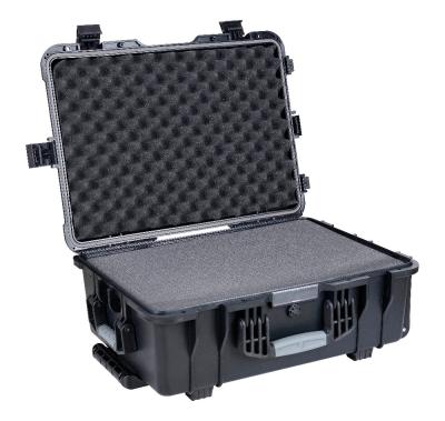 China Hot Sale IP67 Empty Waterproof Shockproof Dustproof Toolbox Trolley Wheeled Plastic Case for sale