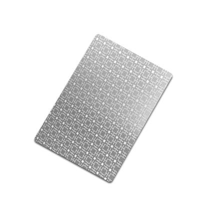 China Building Foshan Factory 201 Stainless Steel 304 316 Hairline Elevator Door Panel Decorative Etched-C Sheet for sale