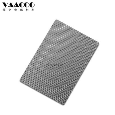 China Building Foshan Factory 201 304 316 Stainless Steel Embossed Sheet Large Mirror Water Beads for sale