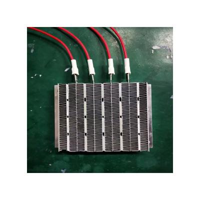 China Constant Temperature Heating Accessories Electric Heater Parts 12V~220V Cold And Heat Exchange Ceramic And Aluminum PTC Air Heater for sale