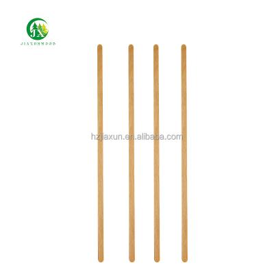 China Disposable Eco Friendly Stocked Biodegradable Eco Friendly Biodegradable Disposable wooden coffee stirrers birch wood sticks for sale for sale