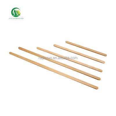 China Disposable Eco Friendly Stocked Biodegradable wooden Disposable coffee stirrer for sale