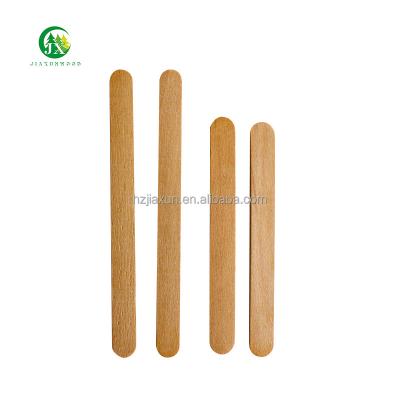 China Disposable Eco Friendly Stocked Biodegradable good wooden stick personalized customized Disposable stirrer Birch cocktail and coffee stirrer for sale