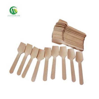 China Eco-friendly Natural Healthy Amazon hot selling ice cream scoop wooden handle ice cream scoop for sale for sale