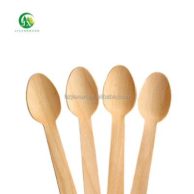 China Disposable Eco Friendly Stocked Biodegradable Eco-friendly Compostable Disposable Wooden forks knives spoons china factory for sale